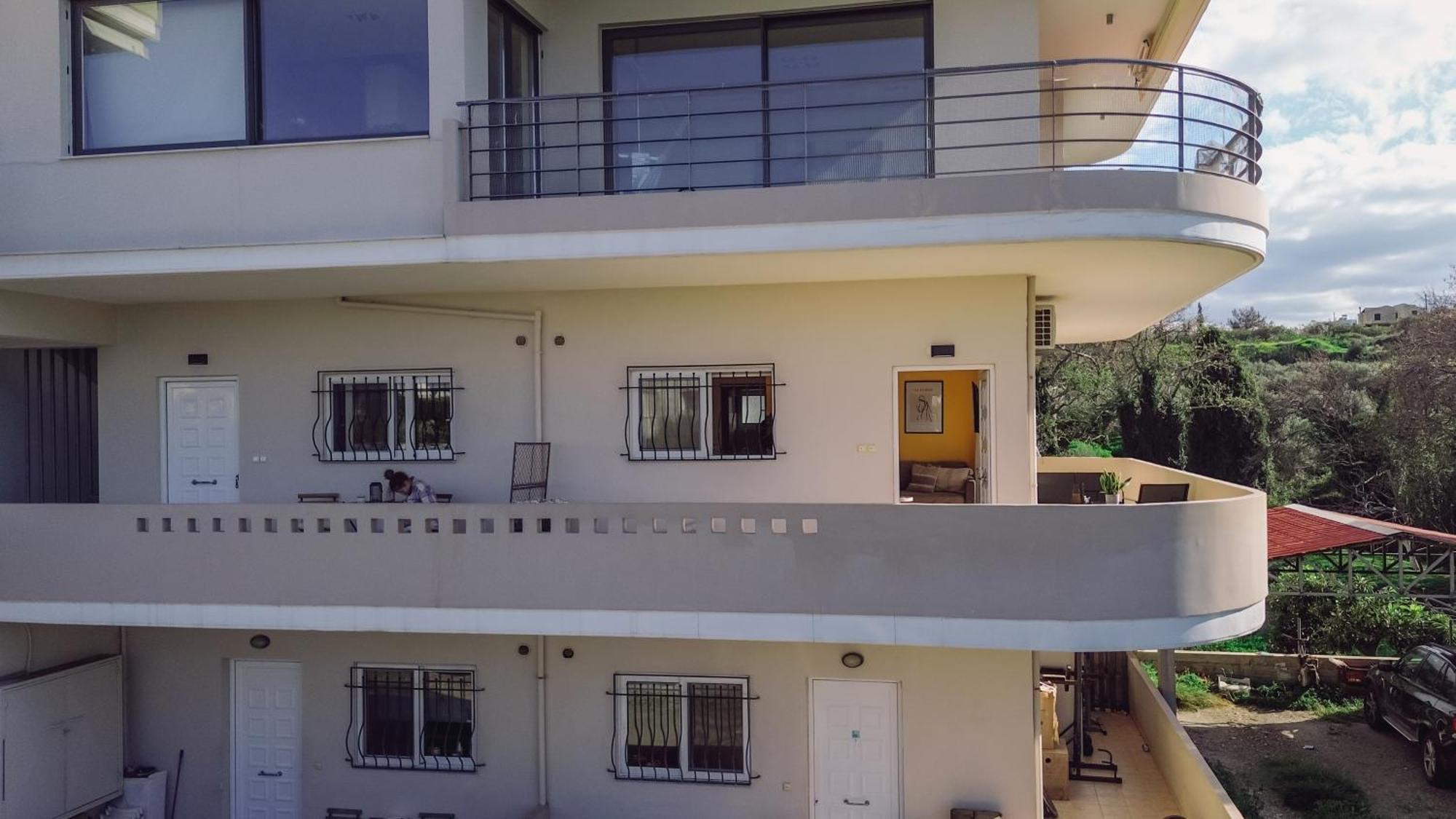 Summer Blue Apartments Chania Hriszí Aktí Haniá Kültér fotó