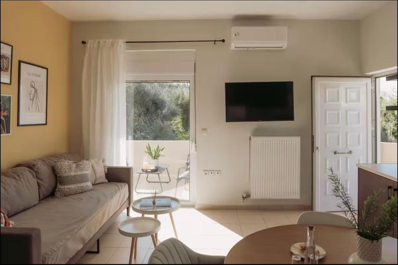 Summer Blue Apartments Chania Hriszí Aktí Haniá Kültér fotó