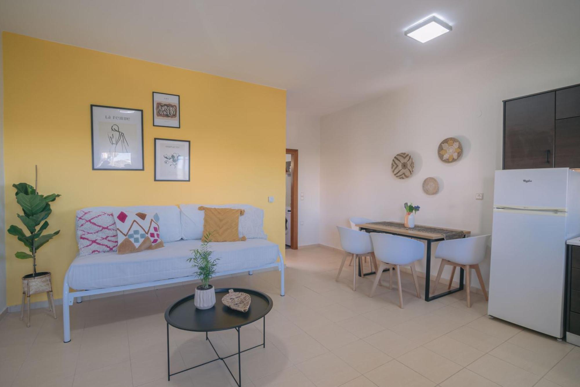 Summer Blue Apartments Chania Hriszí Aktí Haniá Kültér fotó