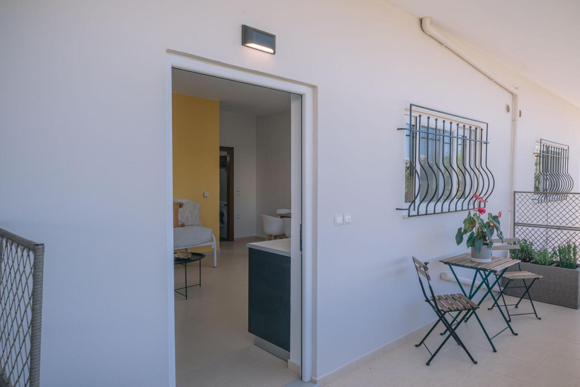 Summer Blue Apartments Chania Hriszí Aktí Haniá Kültér fotó